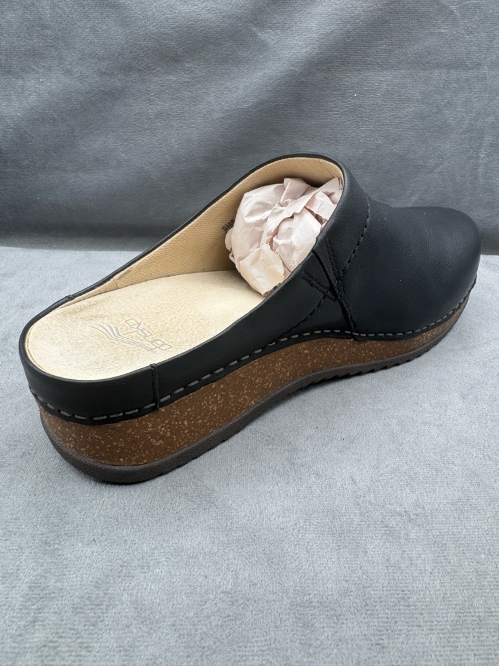 Dansko Mariella Mules Women’s Size 7.5 Black Leather Slip-On - Picture 7 of 14